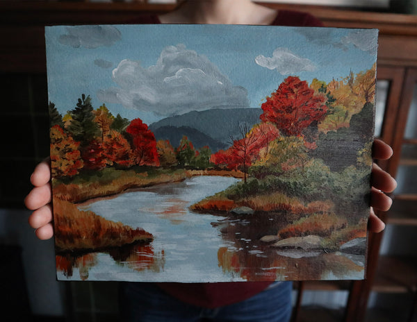 Autumn River ~ Original Painting
