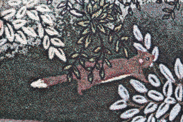 Enchanted Woodland Woven Tapestry Blanket