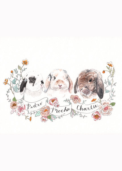 Multiple Pet Portrait