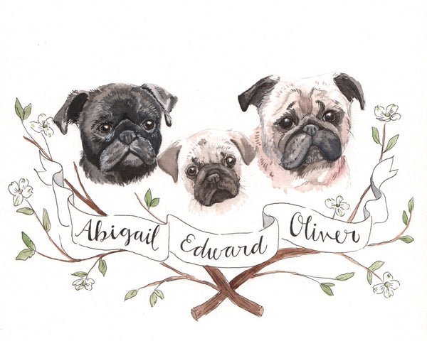Multiple Pet Portrait