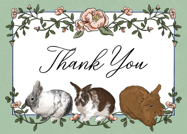 Custom Thank You Cards Digital Design