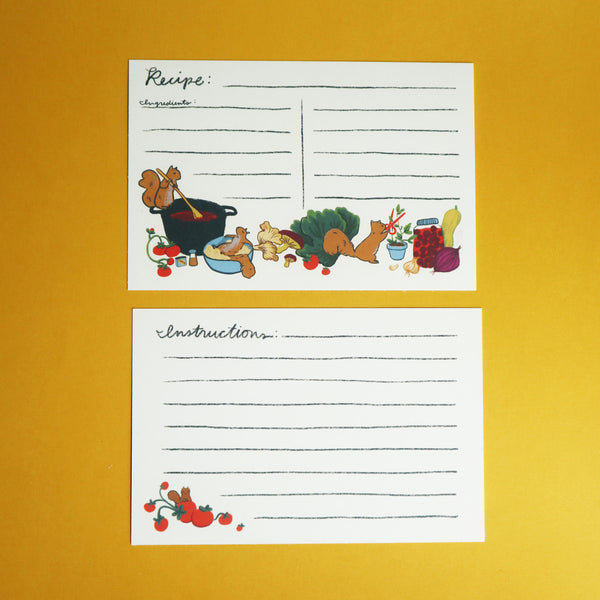 Recipe Card ~ Savory