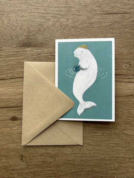Beluga ~ Mini stationery set of 10
