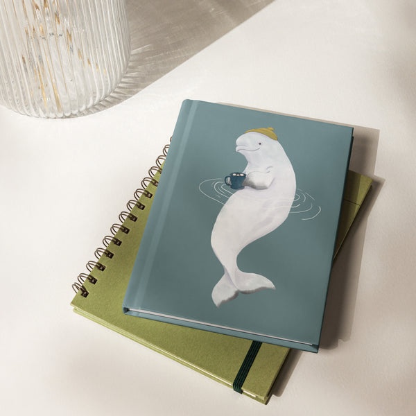 Beluga ~ Hardcover journal