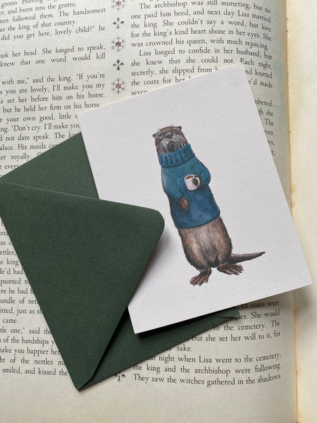 Wesley the River Otter Stationery