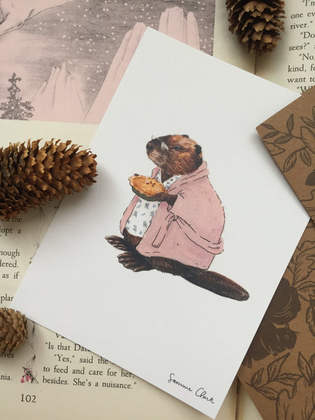 *Seconds* Mrs. Beaver Limited Edition print