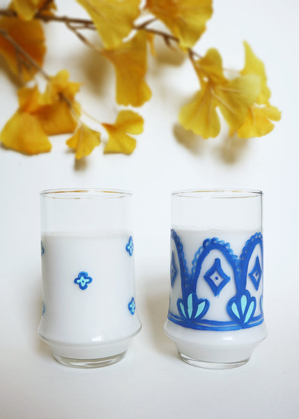 Hand-painted pattern~ Drinking Glasses