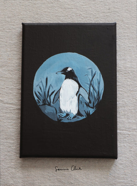 Gentoo Penguin ~ Acrylic on Canvas