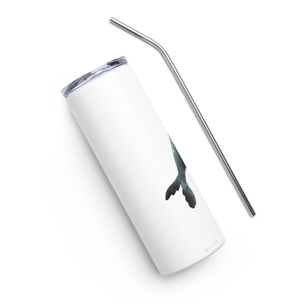 Weddell Seals ~ Tumbler with Lid & Straw