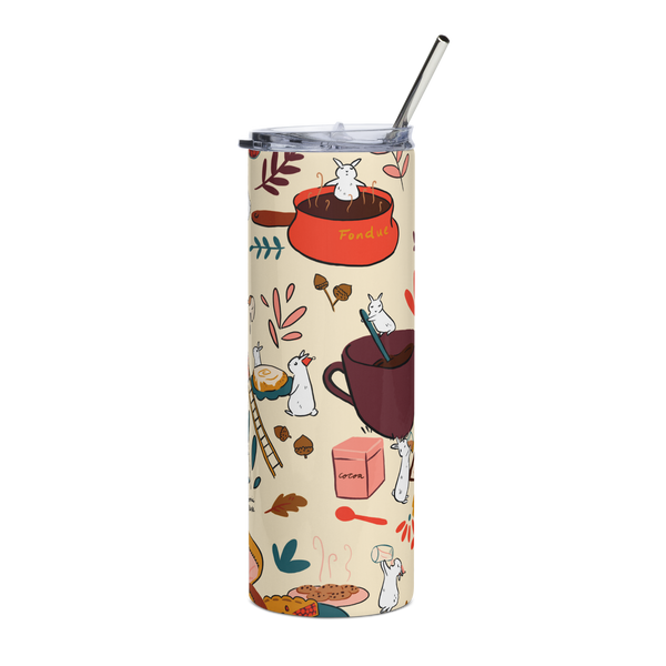 Baking Bunnies Tumbler with Lid & Straw