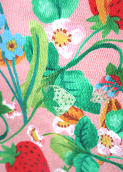 Strawberry Patch ~ Linen/Canvas Tea Towel
