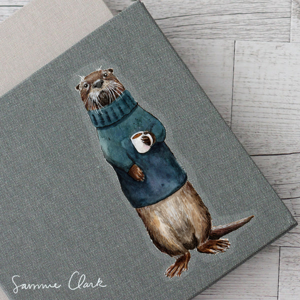 Wesley the River Otter Sticker